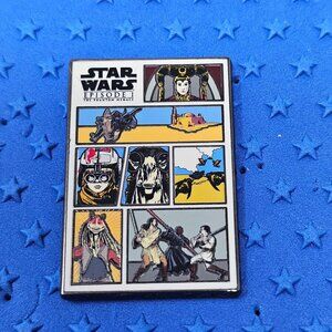 Disney Pin 2025 Star Wars Episode 1 The Phantom Menace Comic Pages